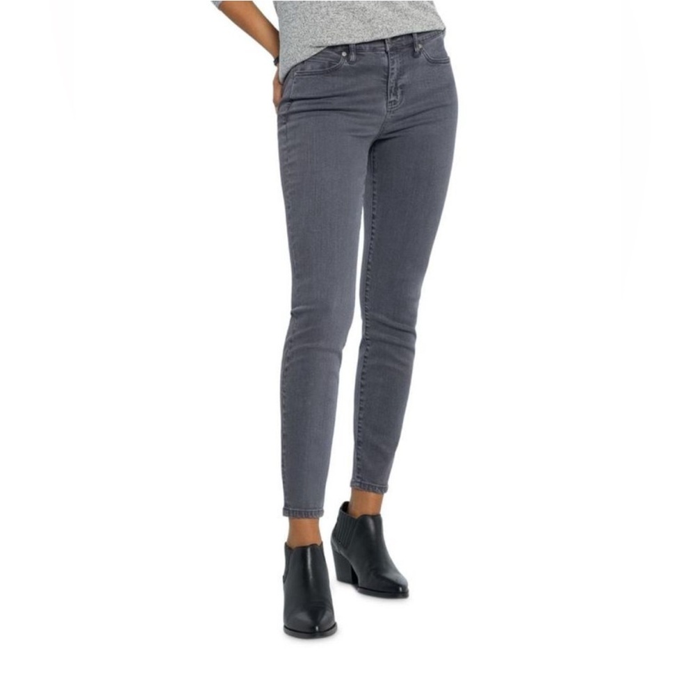 Liverpool Womens Gray Denim Classic Ankle Skinny Jeans NWT
